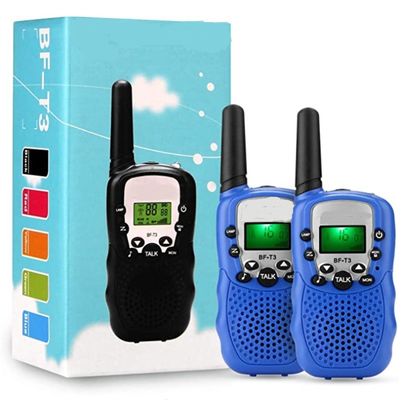 110*58*32mm BF-T3 Mini Walkie Talkie für Kinder Farbenfrohe Radio Handheld Outdoor Intercoms