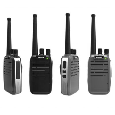 Portable Radio für Hotels Außeninterkoms Schwarz Digital Mobilfunk Walkie Talkie