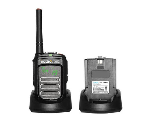 UHF-VHF-Modulationsmodus FM 90mm*61mm*30mm CE-zertifiziertes Mini-Digital Walkie Talkie