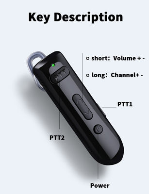 MI-NI Walkie Talkie Micro Wireless Blueteeth-kompatible Zwischengesprächsgerät für Restaurantsalon
