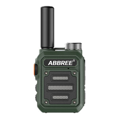 ABBREE AR-63 Wireless Walkie-Talkie für die Jagd Farb-Camo/Brown Talk Reichweite 3km-10km