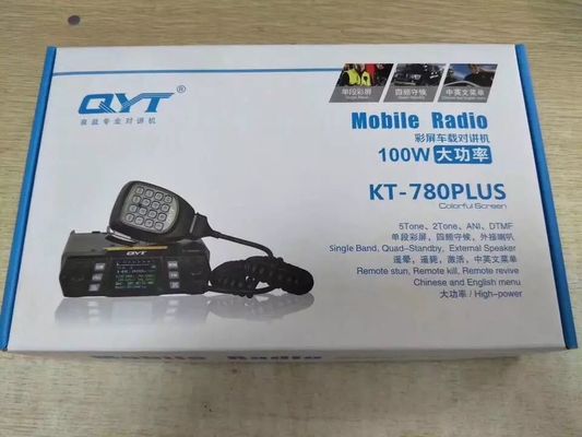 Hochleistungs 100W VHF Walkie Talkie QYT KT-780 PLUS Basisstation Mobilfunkempfänger