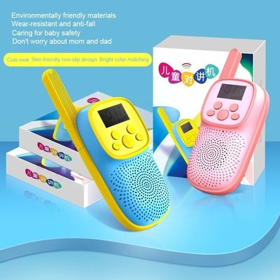 Walkie Talkie Typ GMRS 4 Pack Kinder Walkie Talkies mit Ladegerät Wiederaufladbares Spielzeug K1