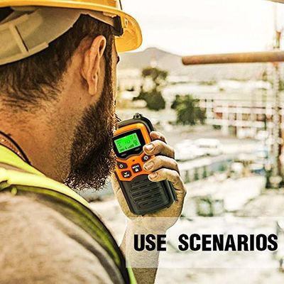 400-470 MHz Handheld PMR 446 Walkie Talkie mit Taschenlampe bleiben Sie verbunden