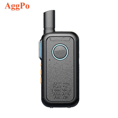 Gewerblich erhältlich, schwarz Mini Thin Outdoor Walkie Talkie Portable Leichtgewicht 1,7*13,5*5,4cm