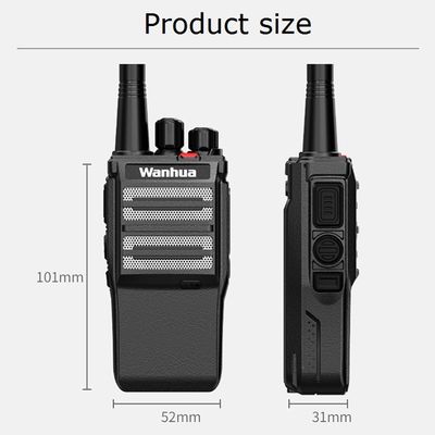 LTE/CDMA/WCDMA/TD-SCDMA Frequenzbereich Walkie Talkie 2W für Fahrten und Handheld