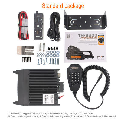 TYT TH-9800 Autoradio 50W Walkie Talkie mit 100 km Reichweite und 209 Speicherkanälen