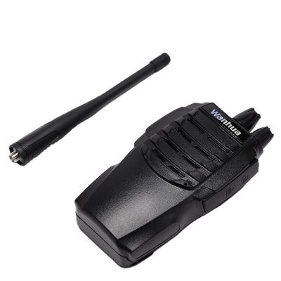 2W Ausgangsleistung Walkie Talkie mit Antennenimpedanz von 50Ω und wiederaufladbarer Batterie