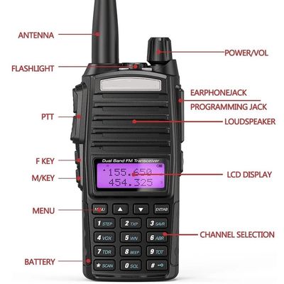 Langstrecken Zello Walkie Talkie BF-8201 Uhf Funkempfänger für professionelle Wandern