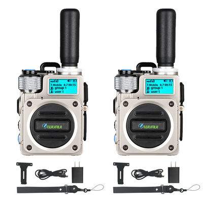 5000 KM Sprechbereich Handheld 4G POC Walkie Talkie für unbegrenzte Kommunikation