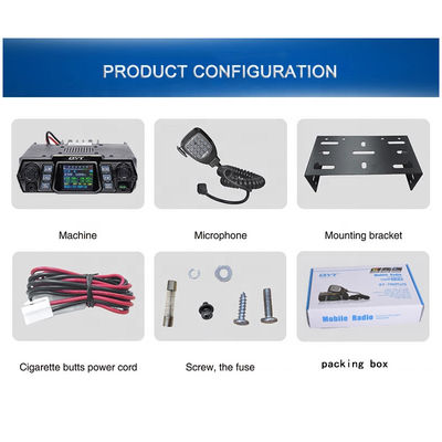 100W Hochleistungs-Auto-Station VHF KT-780 Plus Auto Mobilfunk Single-Band-Empfänger