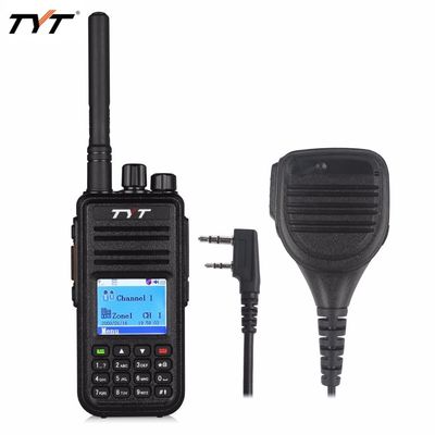 UHF VHF Handheld Walkie Talkie 1000 Kanäle GPS IP67 Wasserdichtes Dual-Band-Digitalfunkgerät