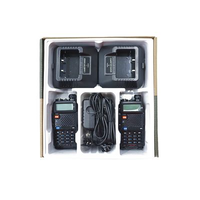 Handheld Walkie Talkie BF UV5R 8w Dual Band UHF VHF Ham Radio 400-470MHz 3km Reichweite