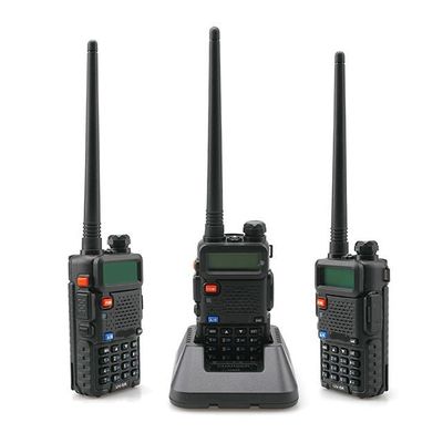 Handheld Walkie Talkie BF UV5R 8w Dual Band UHF VHF Ham Radio 400-470MHz 3km Reichweite