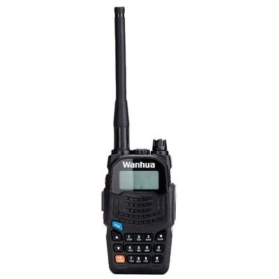 WKTK UV6S Langstreckenradio 3W Ausgangsleistung 16 Speicherkanäle für UHF VHF Walkie-Talkies
