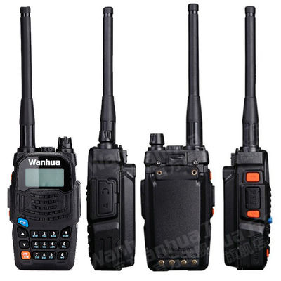 WKTK UV6S Langstreckenradio 3W Ausgangsleistung 16 Speicherkanäle für UHF VHF Walkie-Talkies