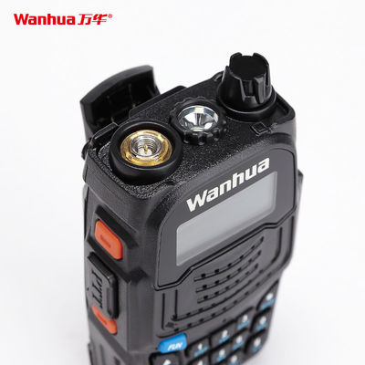 WKTK UV6S Langstreckenradio 3W Ausgangsleistung 16 Speicherkanäle für UHF VHF Walkie-Talkies