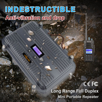 Marine Car Radio Full Duplex Zwei-Wege-Radio-Repeater LCD Mini UHF oder VHF 10W anpassbar