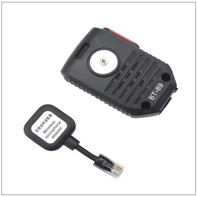 Leichtes Handmikrofon für QYT Wireless BT-89/BT89 Zweiwege-Radio 10m Reichweite