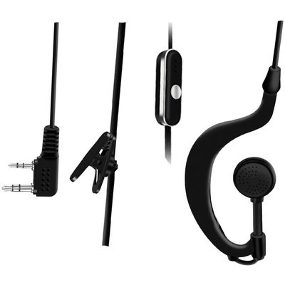 Walkie Talkie Headset Mikrofon Ohrhörer für Profis ohne Speicherkartenunterstützung