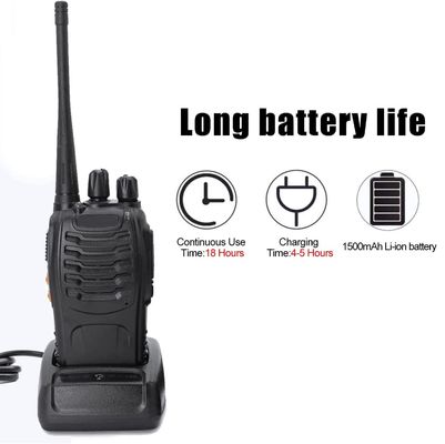 99 Speicherkanal BF-888S Dual Band Zwei-Wege-Radio Walkie Talkie für Kinder Mobil Handheld