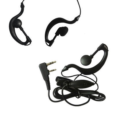 Erschwingliche 3,5 mm Draht-Headset für zwei-Wege Walkie Talkie Radio ohne Steuerknopf