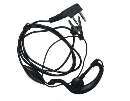 Erschwingliche 3,5 mm Draht-Headset für zwei-Wege Walkie Talkie Radio ohne Steuerknopf