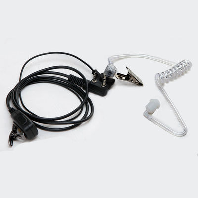 Wanhua Walkie-Talkie Kopfhörer Kabel Kopfhörer Anti-Leckage Sound Komfortabel Ohrstöpsel Luftführer Ohrhörer Schwarzes Mikrofon Kunststoff