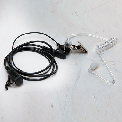 Wanhua Walkie-Talkie Kopfhörer Kabel Kopfhörer Anti-Leckage Sound Komfortabel Ohrstöpsel Luftführer Ohrhörer Schwarzes Mikrofon Kunststoff