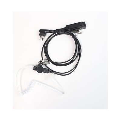 Schwarzes Mikrofon Geräuschunterdrückende Ohrhörer für 3,5 mm-Anschlüsse Walkie Talkie Headset