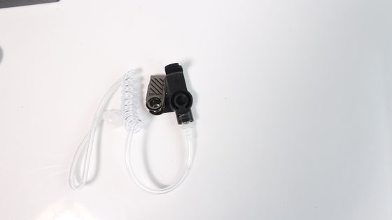 Schwarzes Mikrofon Geräuschunterdrückende Ohrhörer für 3,5 mm-Anschlüsse Walkie Talkie Headset