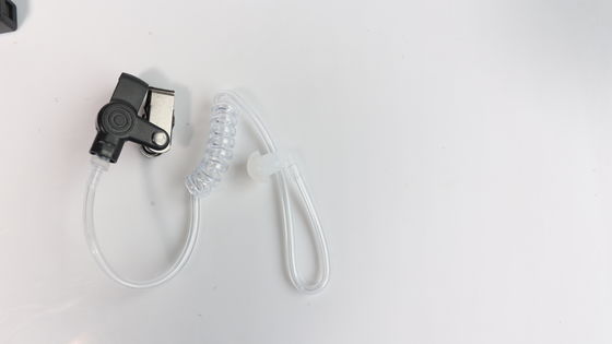 Schwarzes Mikrofon Geräuschunterdrückende Ohrhörer für 3,5 mm-Anschlüsse Walkie Talkie Headset