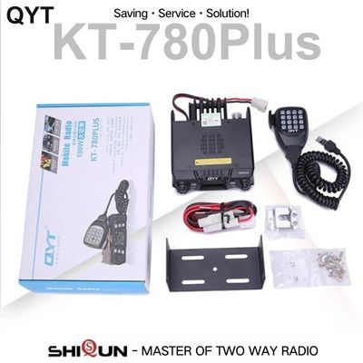 25KHz-Kanal Abstand 100W VHF Mobilfunk Basisstation KT-780 Plus für Walkie Talkie