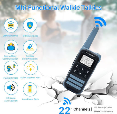 BF FR-22A 2W Langstrecken-Walkie Talkie für Wandern