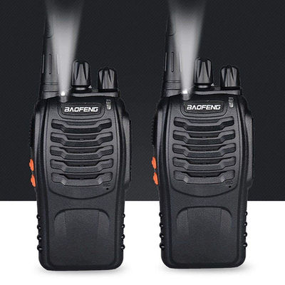 Walkie Talkie Custom 10km Langstrecken BF 888S Sprengsicher Wasserdicht Doppelfrequenz