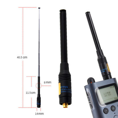 Automobil Mobil Handheld Walkie-Talkie Antenne WKTKantenna 2.15dBi Gewinn 430MHz
