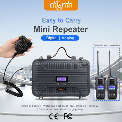 CTCSS/DCS-Codierungs- und Dekodierungsnetzwerk anpassbar 10 Watt Full Duplex Walkie Talkie Repeater