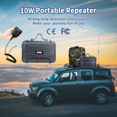 CTCSS/DCS-Codierungs- und Dekodierungsnetzwerk anpassbar 10 Watt Full Duplex Walkie Talkie Repeater