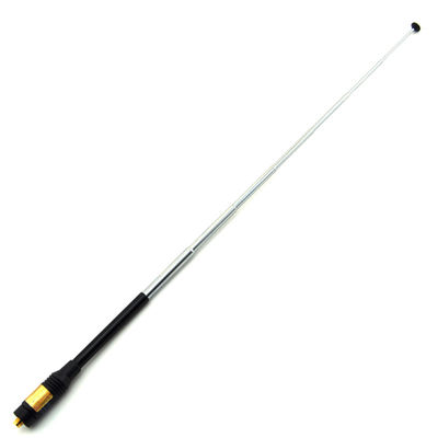 UV-Doppelsegment Handheld Walkie-Talkie Pull-Rod Antenne 40,5 cm offen - 11,5 cm geschlossen 2