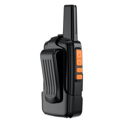 5W tragbare Zweispurradio in schwarzer Farbe mit wiederaufladbarer Batterie und USB-Ladegerät