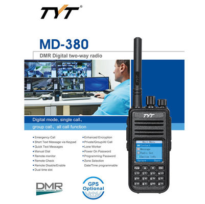 TYT MD-380 GPS Portable Handheld Walkie Talkie perfekt für Ihre Kommunikationsbedürfnisse