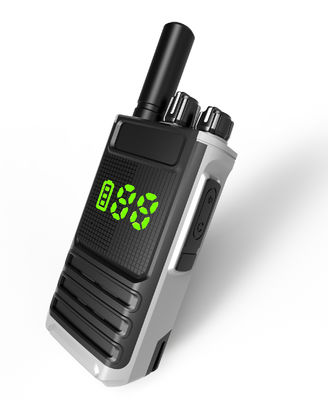 Zwei-Wege-Radio-Walkie-Talkies mit 200g Li-ion-Batterie und Wasserabwehr IPX-1