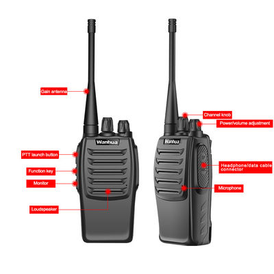 Universal Intercom Wanhua WH27E Walkie Talkie 16 Kanäle für eine vielseitige Kommunikation