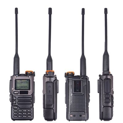 Restaurant-Hotel-Interkoms VHF UHF Handheld Walkie Talkie mit 1600mAh Li-Ionen-Batterie