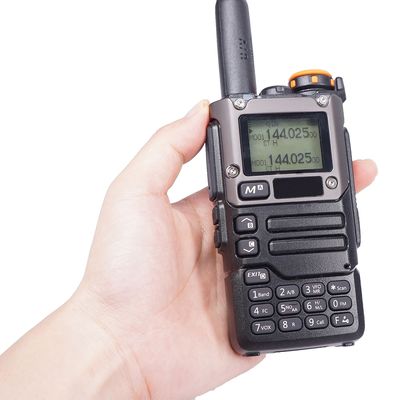 Restaurant-Hotel-Interkoms VHF UHF Handheld Walkie Talkie mit 1600mAh Li-Ionen-Batterie