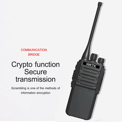 Portable VHF UHF Zwei-Wege-Radio 3W Ausgangsleistung Perfekt für Hotel-Restaurant-Intercoms