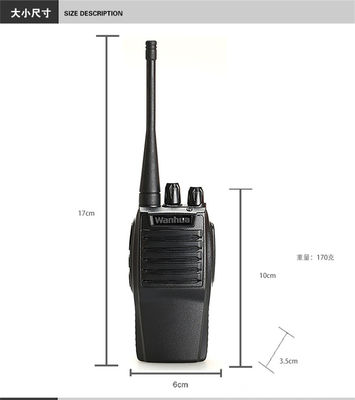Leistung Wanhua WH27 Walkie Talkie 3W Ausgangsleistung 5W HF-Leistung Kommunikation für den Außenbereich