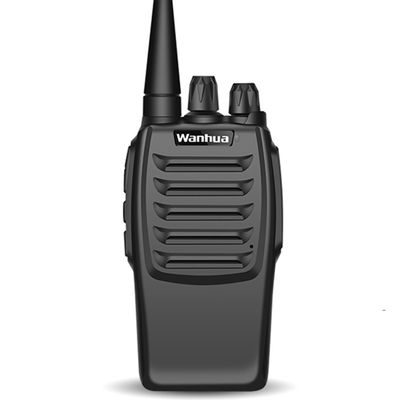 Schwarze Walkie-Talkie Band Portable Zwei-Wege-Radio perfekt für Wandern Campingausrüstung