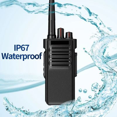 Mode Handheld Radio Walkietalkie VHF UHF Analog Intercoms 10W Walkie Talkies IPX7