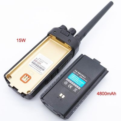 Langstrecken-Walkie Talkie mit GPS-Funktion und 4G IP-Funkfrequenz Typ VHF UHF